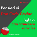 Pensieri di Don Carlo Cavina